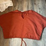 ZARA  size small top with tie waist Photo 0