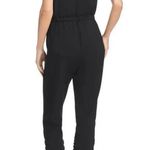 Parker Addison Black Spaghetti Strap Cropped Jumpsuit Romper Women's Size 12 Photo 1