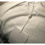 New Lulus Long Sleeve White Wrap Maxi Dress with Button Sleeve Details, Large Photo 4