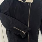 Vans Black Jacket with Sherpa Collar Photo 6