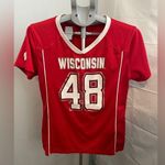 Rivalry Threads Women’s NCAA / Football Wisconsin Badgers jersey size large Photo 0