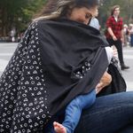 Milky Chic Downtown Chic'- 360 Nursing Poncho Photo 0