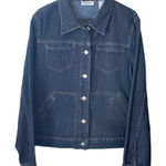 Villager  size 18 dark wash denim jacket. Photo 0