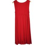 Liz‎ Lange Maternity Red Sleeveless Cowl Neck Maxi Dress Size XL Photo 1
