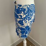 Victoria's Secret Vintage Blue and White Floral Print Sarong Sz XS/S Photo 1