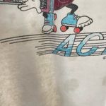 true vintage 1986 california raisins back to school button sweater s womens White Photo 3