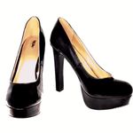 Mossimo Supply Co Black Platform Heels Photo 1