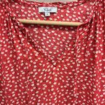 Rails Everly Carmine Dasies Tired Mini Dress S Photo 4