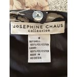 Josephine Chaus Collection Black & Taupe Floral Midi Skirt – Size 8 Photo 2