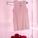 Dotti Light Pink Barbiecore Tweed Button Front Shift Dress New with tags (NWT) Size 14 Photo 4