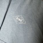 Victoria's Secret PINK Women's Light Blue Logo Hooded Cropped Sweatshirt Size M Photo 3