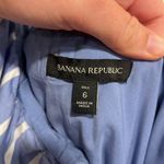 Banana Republic  One Shoulder Belted Stripe Dress Size 6 Tall Photo 4