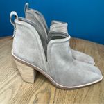 Jeffrey Campbell New!  Rosee Suede Bootie Square Toe Western Women’s Size 10 Photo 2