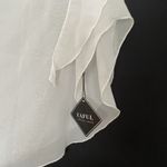 Zaful White Sheer Ruffle Sarong Beach Cover-Up Skirt one size Photo 1