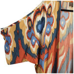 Anthropologie  Bel Kazan Vibrant Rayon Beach Cover-Up Kaftan Duster One Size Photo 3