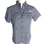 Habit  Ladies Lochpoint Gingham Print Short Sleeve Button Up Shirt Photo 0