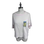 Guess Vintage 1987 USA George Marciano Pink Graphic T-Shirt USA One Size RARE Photo 3