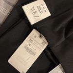 ZARA  Black High Waisted Leggings Heel Zippers Elastic Waist NWT Size XS #2314 Photo 4