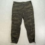 Sanctuary Social Standard camo cropped pant jogger Womens Small cotton blend Photo 0