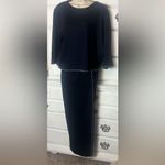 Lennie For Nina‎ Leonard Navy Sweater Maxi Skirt Set Blue Size M Photo 2