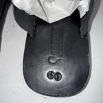 Handmade Ghana Kente Leather Sandals Flip Flops Thongs Tribal Batik Style 41 Size 10 Photo 2