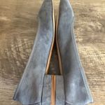 Mi.im Gray Faux Suede Low Heel Shoes Size 8 Office Professional Church Modest Photo 11