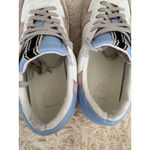 Shu Shop Platform Sneakers Size 10 Leather Suede Colorblock Chunky Casual White Photo 6