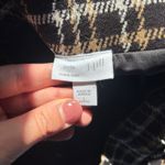 J.Jill Ponte Pencil Skirt Plaid Brown Career Work Office Casual Large Petite Photo 1