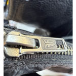 Frye Pippa Black Leather Buckle Moto Short Boots Women’s Size 6 Photo 5