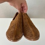 1. State  Iddah Brown perforated suede Booties SZ 8.5 Photo 6