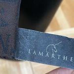 LAMARTHE Black Leather Clear Acrylic Handle HandBag Shoulder Bag Photo 12