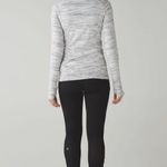 Lululemon Think Fast Hoodie in Space Dye Camo White Multi / Silver Spoon Photo 1