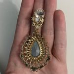 Pageant Gold Statement Earrings Photo 3