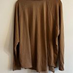 Torrid Cozy Fleece Henley Sweatshirt Women's size 2 (2X, 18-20), tobacco brown Photo 8