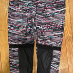 Fabletics Vibrant Patterned Leggings by size Large Photo 0