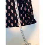 Lands' End  Sleeveless Wrap Maxi Dress Navy Pink Geometric Print Size 14 16 Photo 7