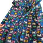 Boden Anastasia Shirt Dress In Navy Flags Women's Size: 4 Blue Photo 2