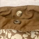 Old Navy Women’s Tote Bag Floral Print Round Magnetic Close Cream Color Flowers Photo 2