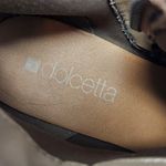 Dolcetta Suede Side Zip Boho Chic Ankle Bootie Microfiber Beige Size 8 M Photo 6