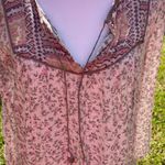 Free People  Dream Lover boho pheasant long sleeve tunic top Size XS. Photo 6