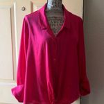 Worthington  Fuchsia Button-Down Shirt Photo 1