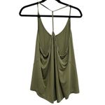 LULULEMON Women's Bronze Green Silk Modal Tied T Photo 6