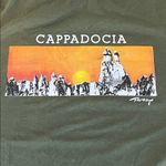 Turkey Travel Cappadocia Graphic TShirt Green Size XL Photo 1