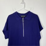 St. John Wool Blend Knit Short Sleeve Sweater Size Medium Photo 4