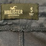 Hollister taper tricot track pants blue with red white stripes size Small Photo 7