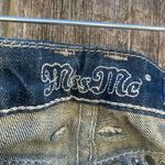 Miss Me  Dark Wash Studded Distressed Straight Leg Jeans | 26 Photo 3