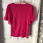 1. State  Flutter Sleeve Rib Knit T-Shirt top, size XL Photo 6