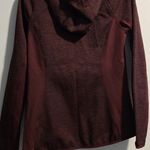 The North Face Red zip up Hoodie High Collar Warmth Photo 2