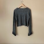 ZARA  marled bell sleeve sweater Photo 6