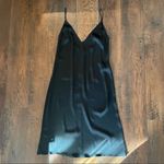 VALENTINO ROMA black silk* slip dress, made in Italy, size EU42/US6 Photo 5
